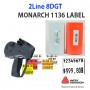 Monarch Label M1136 (64Rolls/Case), White